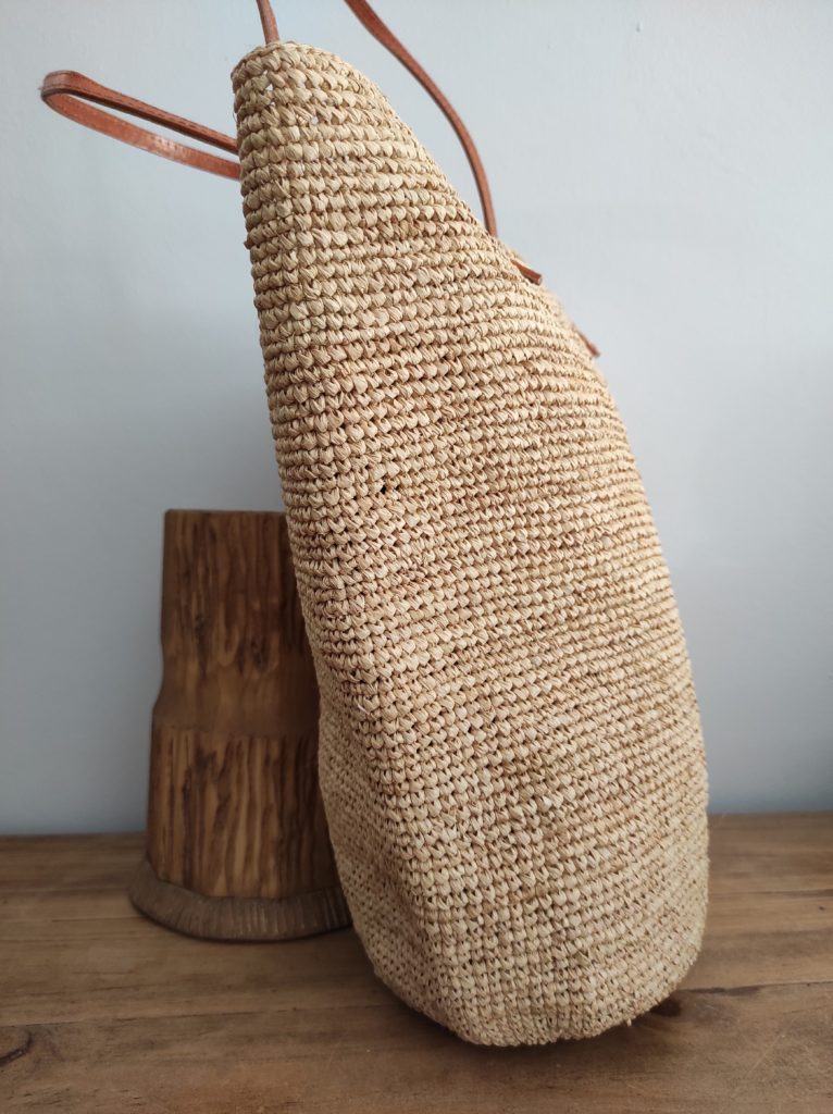 Sac Au Crochet En Raphia Naturel Le Shop De Chlo